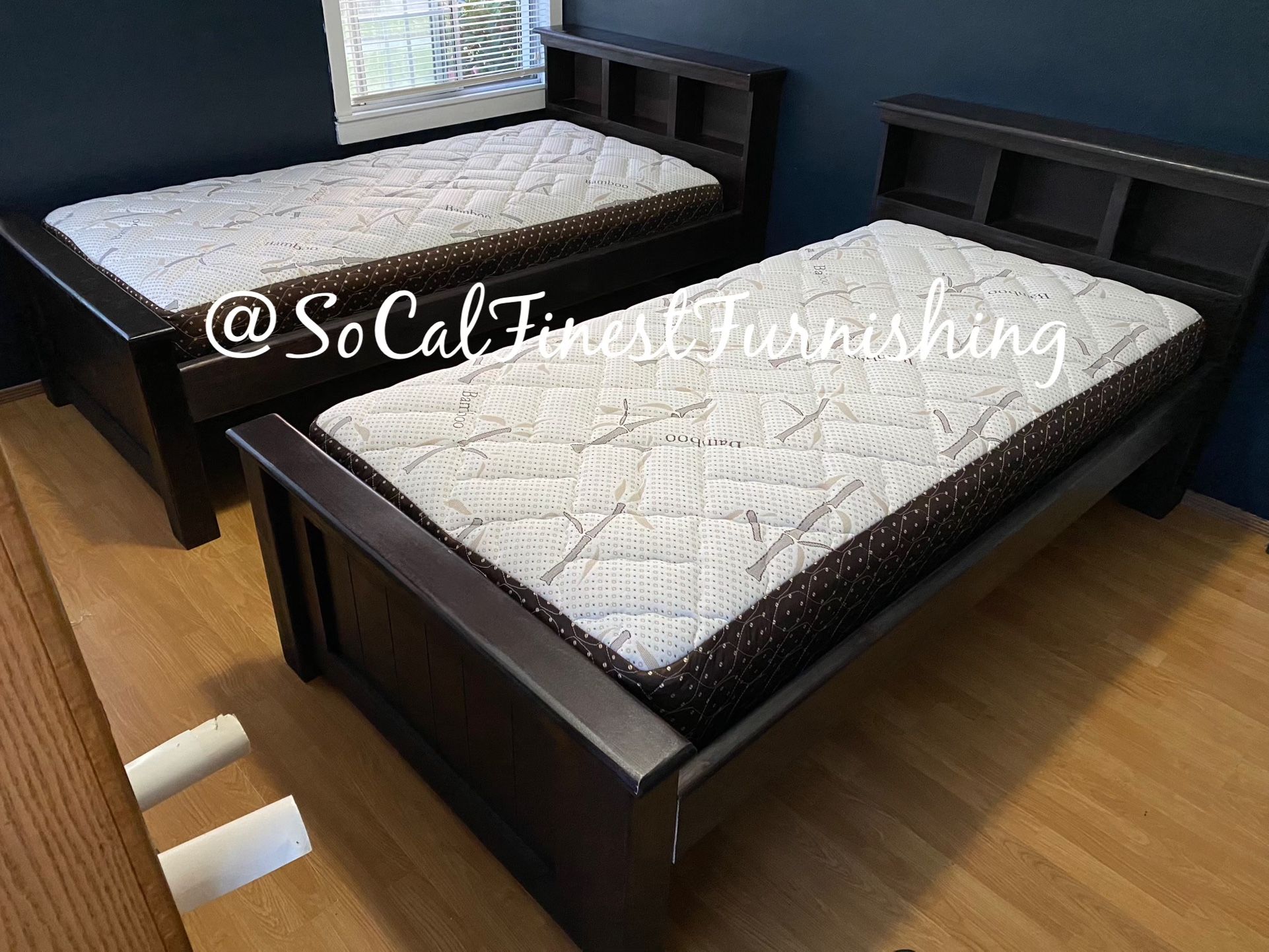 New Twin Bed With Mattress 