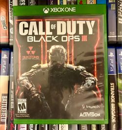 XBOX One:  Call of Duty BLACK OPS III