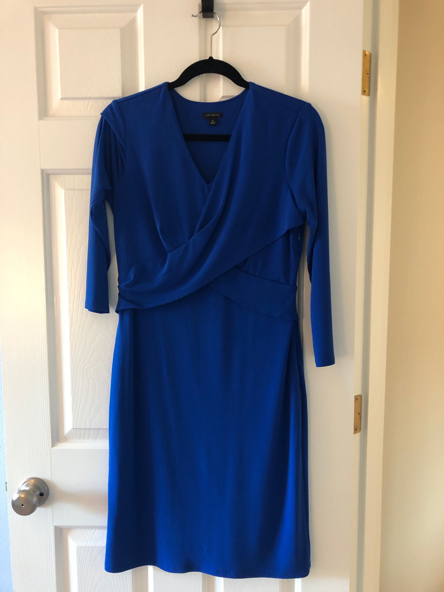 Ann Taylor Dress - Royal Blue - Size: 8