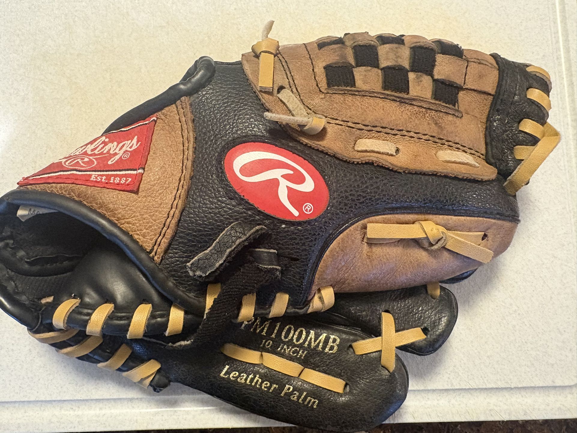 Rawlings Leather Youth Fielders Mitt