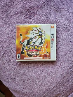 Pokémon Sun Nintendo 3DS Game