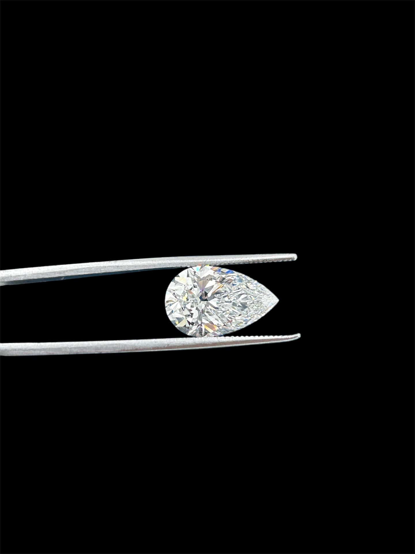 Pear Shape Certified Lab Grown Diamond