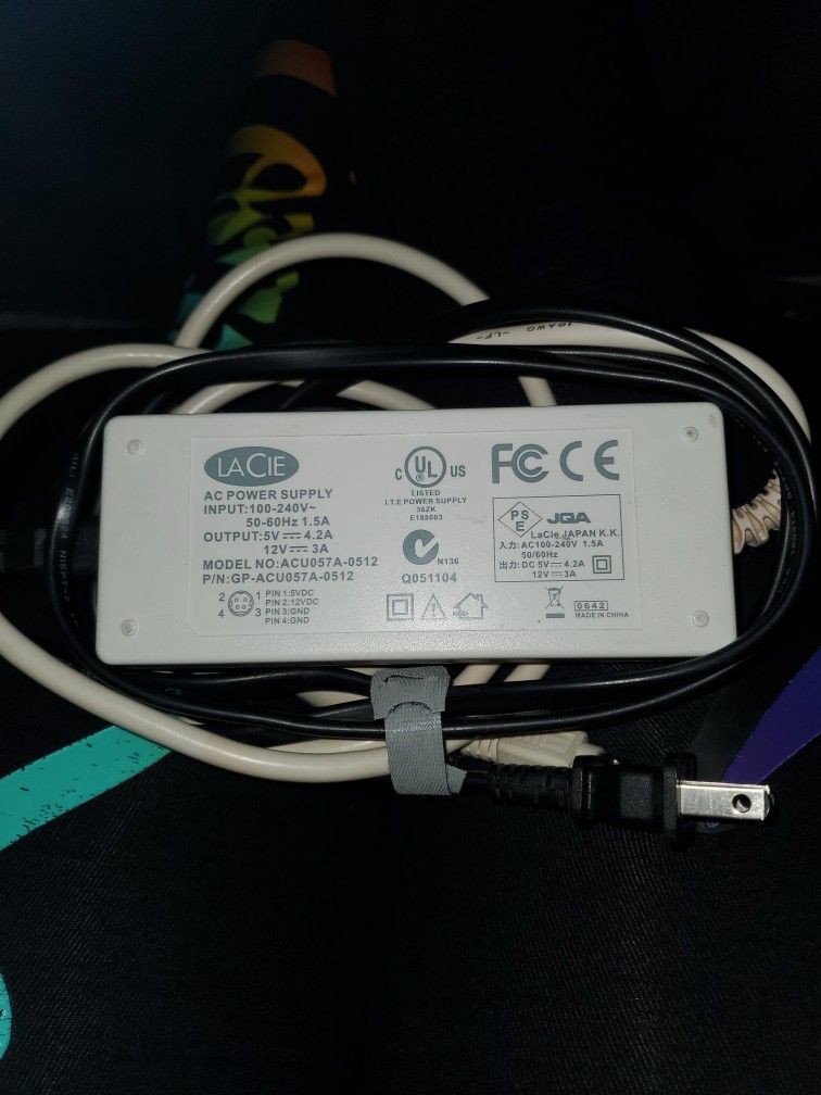 Lacie Power Adapter With HUB HD