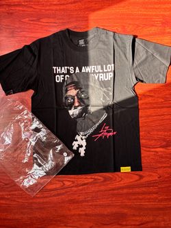 Designer Streetwear Black Tee-Shirt