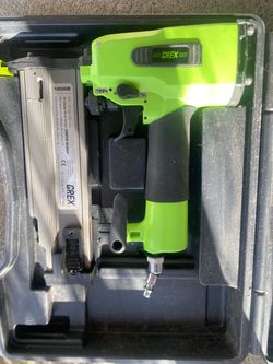 GREX 18 gauge Brad nailer Green Buddy 1/2”-2” inch nails