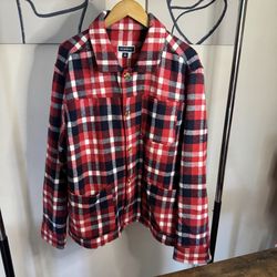 Men’s Heavyweight Flannel Jacket Size XL