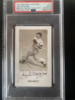 1993 Pinnacle Joe DiMaggio - Autographs #5, 1723/1800