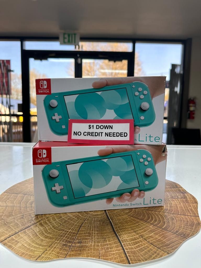 Nintendo Switch Lite New Game Console - Pay $1 today and pay the rest later -
