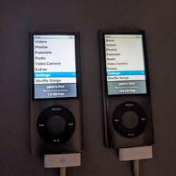 8 gb & 16 gb IPOD NANOS 5th Generation 