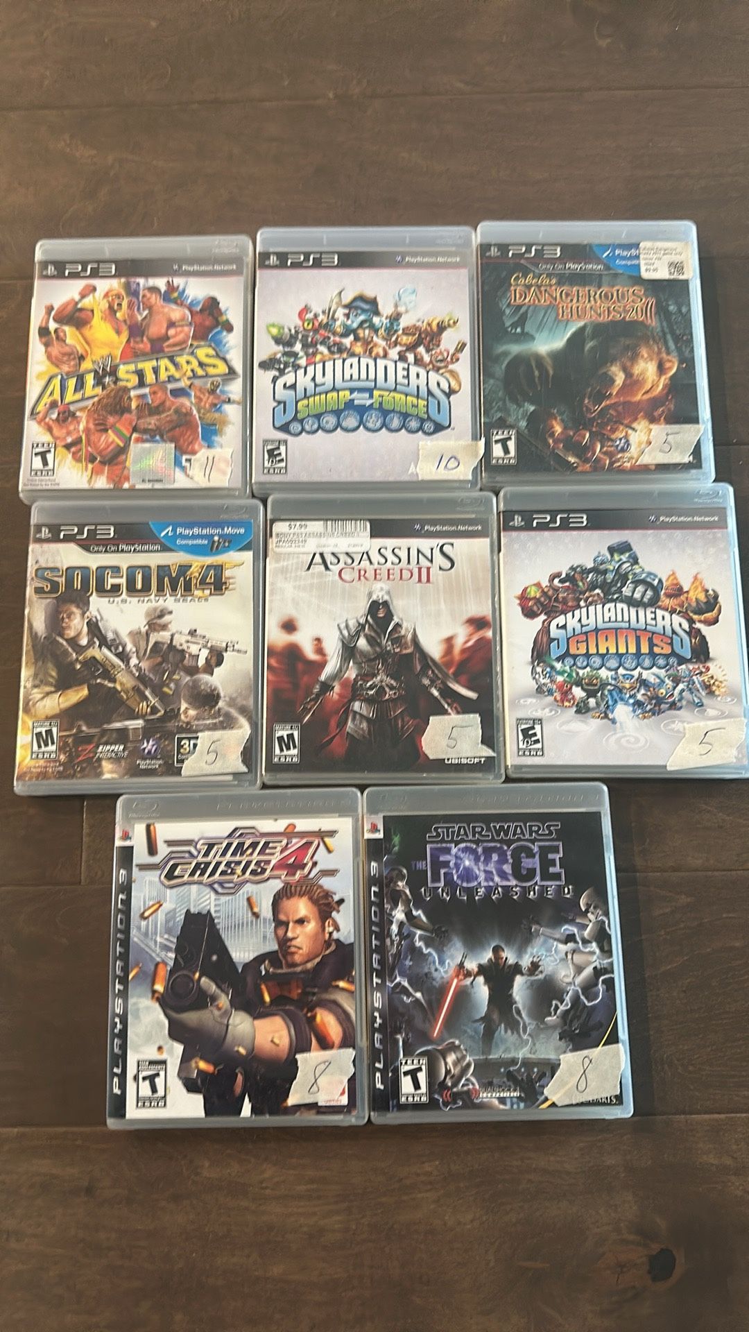 PS3 games From $5