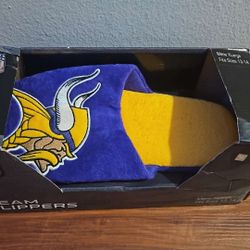 Minnesota Vikings Team Slippers 13_14