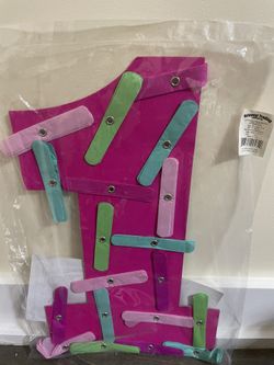 Unopened 1st Birthday Decorations