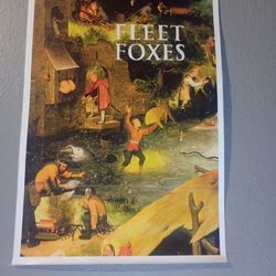 Fleet Foxes Album CanvasPoster Custom Canvas Music Poster