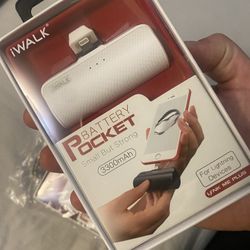 iWALK 3350mah Small Power Bank for iPhone 13/12/12 Pro Max/11 Pro/8/7