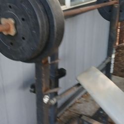 Weight And Bench Set