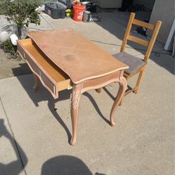 Solid Wood Desk
