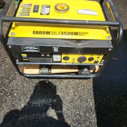 Champion GENERRATOR Runs Great