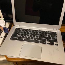 Grey Chromebook Computer