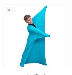 Sensory Body Sock (2) Blue & Orange