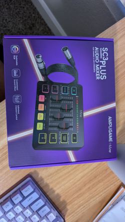 Fifine SC3 Gaming Audio Mixer