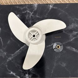 Motor Guide Trolling Motor Prop With Nut And Pin