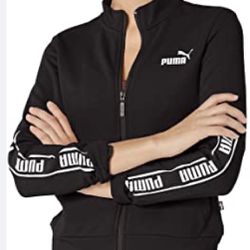 Puma Women’s Amplified Full Zip Jacket French Terry/Small