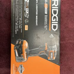 Ridgid 18v Subcompact Brushless 1/2” Drill 