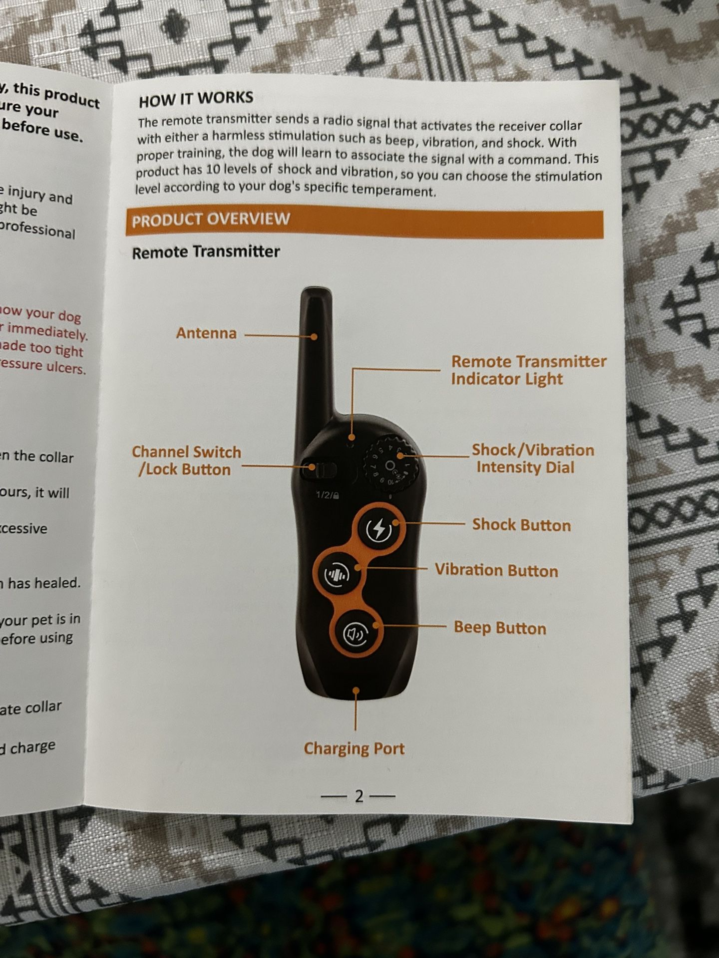 Dog training Collar