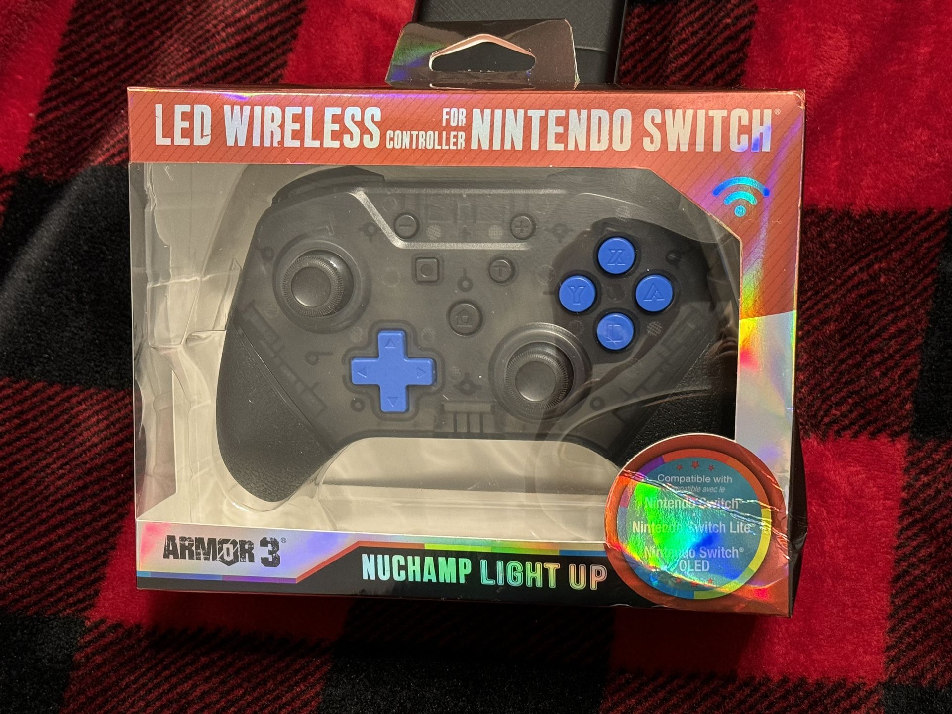 Nintendo Switch Pro Controller Armor3 "Nuchamp" Wireless Game Controller