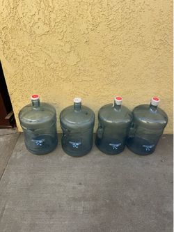 Scarlett 5 gallon jugs