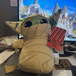 Star Wars The Mandalorian Grogu Baby Yoda Halloween Mummy Plush