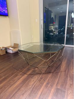 Gold Coffee Table