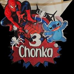 Cake Topper Spiderman 
