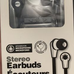 Electra Stereo Manet Earbuds With Microphone 