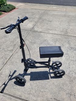 BlessReach Lightweight Knee Scooter (Up to 300lbs capacity)