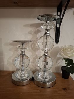 Crystal Candle Holder 