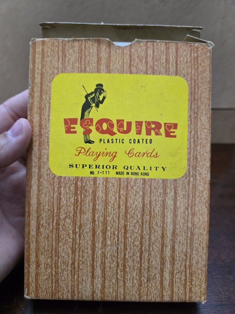 Vintage Large (jumbo) Esquire Nude Playing Cards