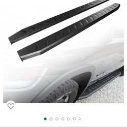 ONINE 6 Inch Black Running Boards Custom Fit 2015-2023 Chevy Colorado/GMC Canyon Crew Cab Side Step Rails Nerf Bars, Textured Heavy Duty