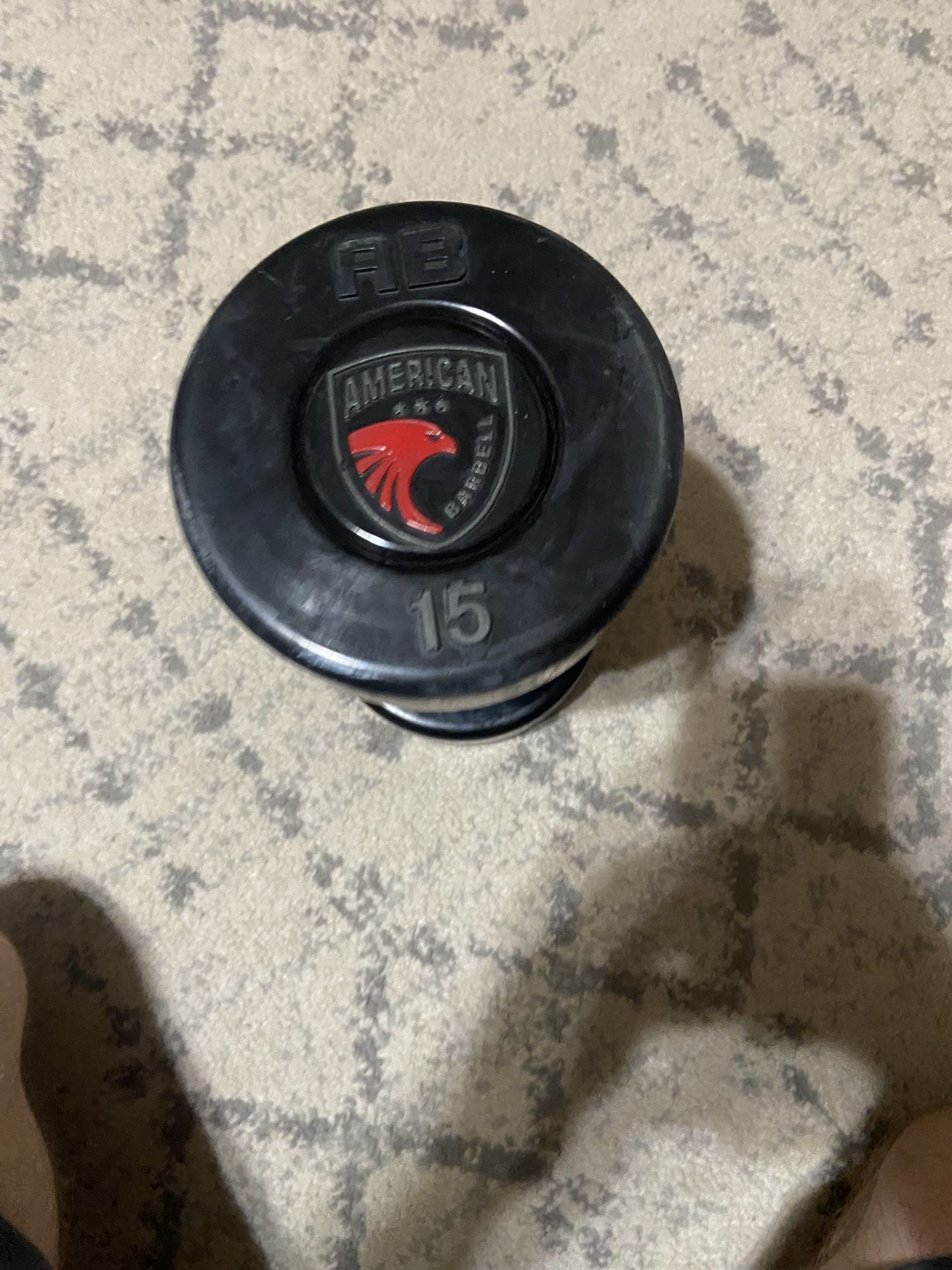 15lb Single Dumbbell