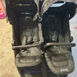 Double JEEP stroller