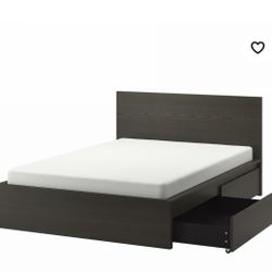 IKEA Malm Queen Bed Frame 