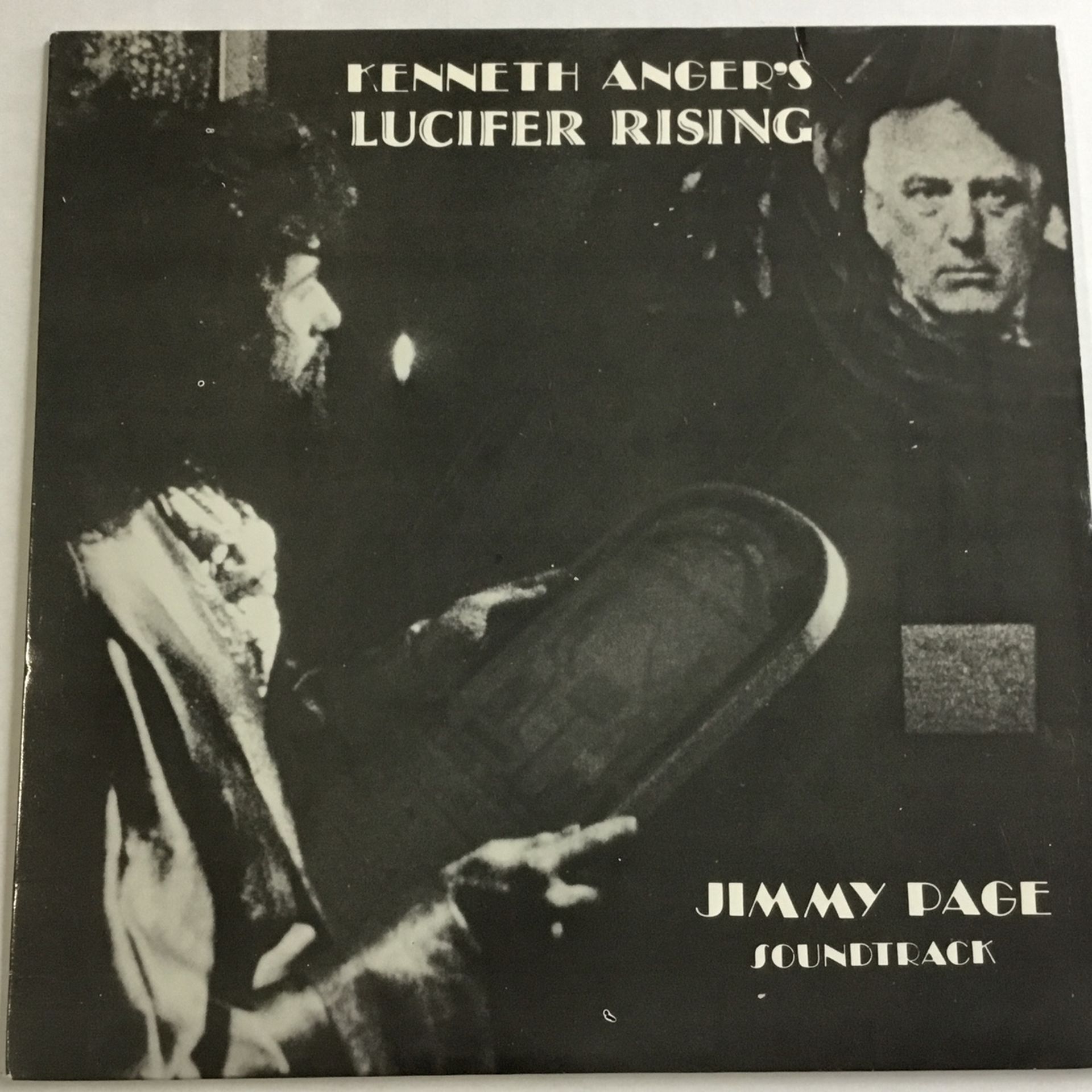 Rare Jimmy Page of Led Zeppelin Lucifer Rising soundtrack on Blue Vinyl