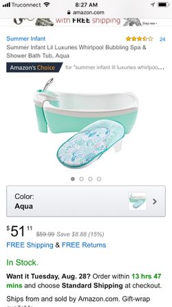 Baby bath with jacuzzi