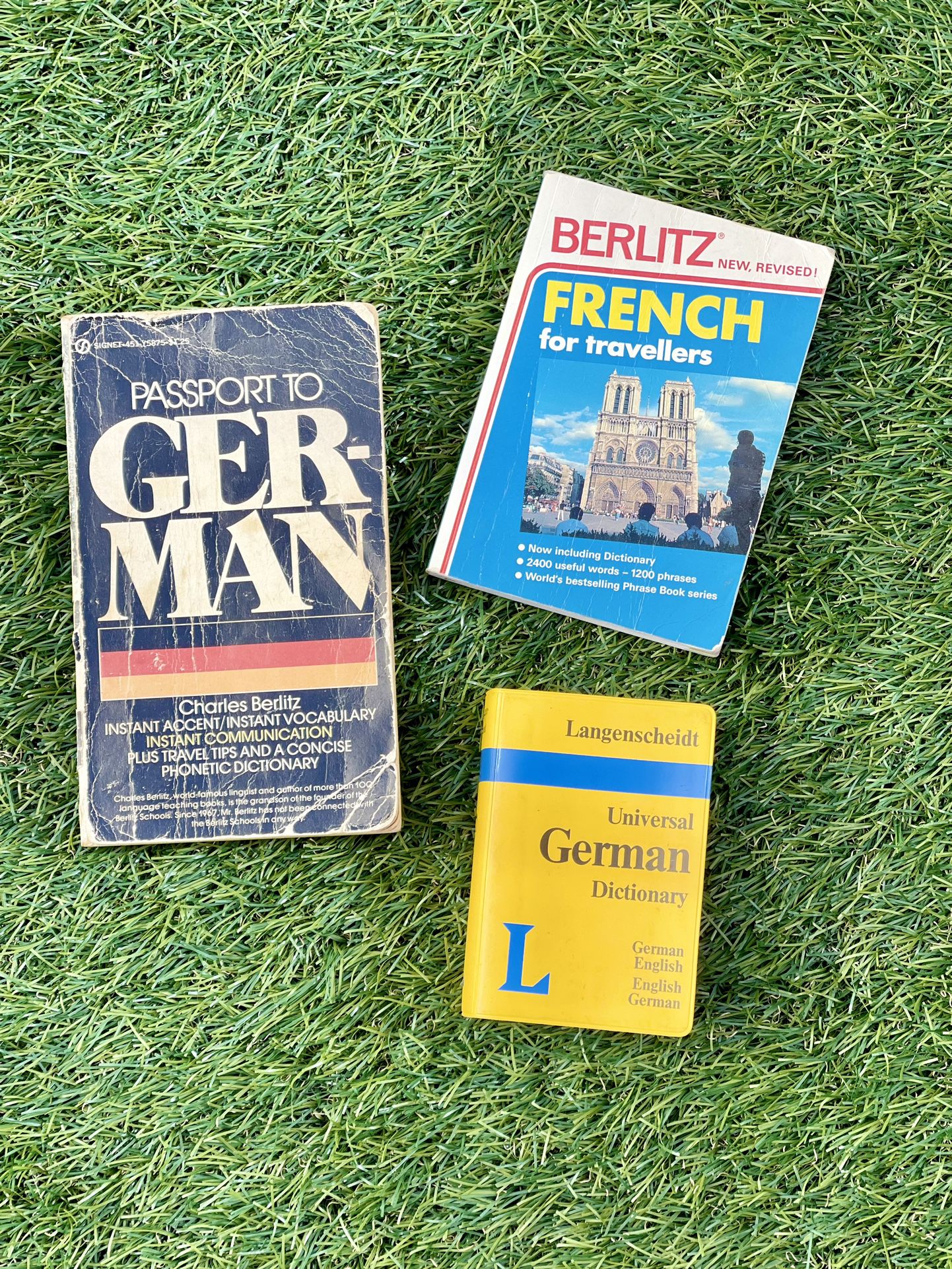 German Tutorial Book & Pocket Dictionary 