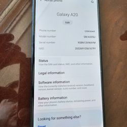 Samsung A20 Unlocked 
