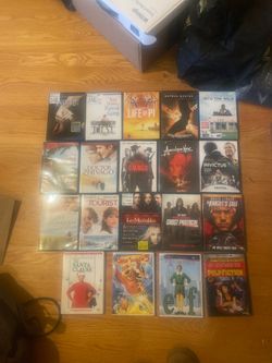 19 DVD some new some used django pulp fiction