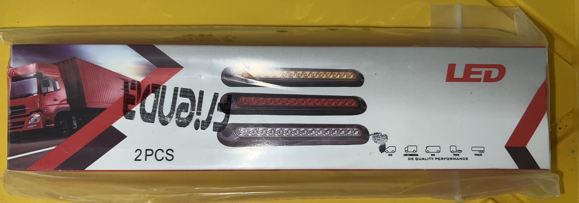 2pc LED 10” Light Strip Bar