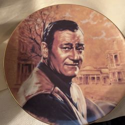 John Wayne Plate  