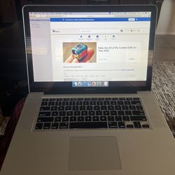 MacBook Pro 15” Mid 2012 2.3 GHZ Quadcore Intel I7 512GB And Upgrade 16gb DDR