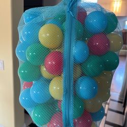 Plastic ball pit balls